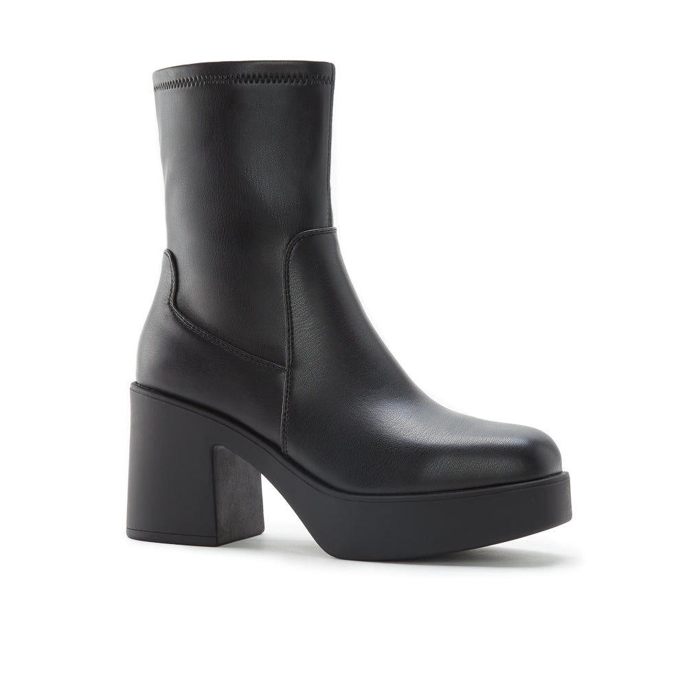 Yellow Shoes | Womens-Light Boots-Dress-Med Shaft & Med Heel | NELLIE |