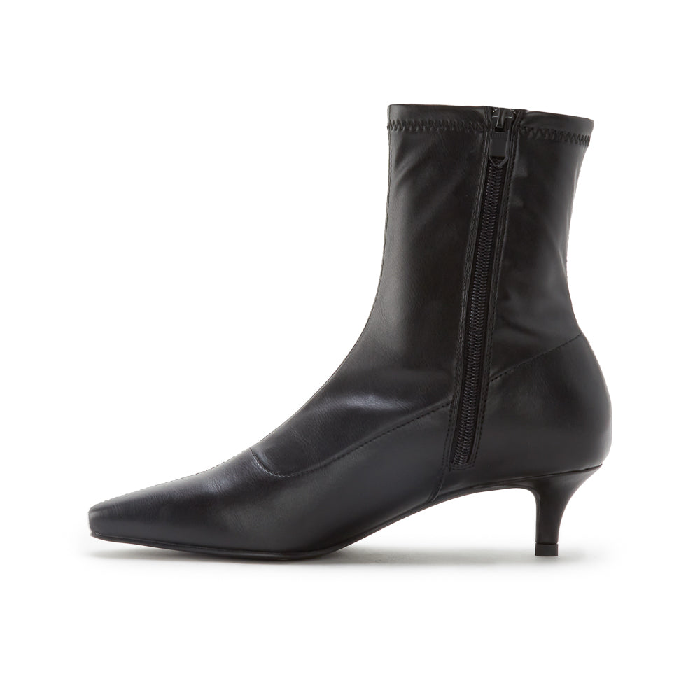 Yellow Shoes | Womens-Light Boots-Dress-Med Shaft & Low Heel | NOBLESSE |
