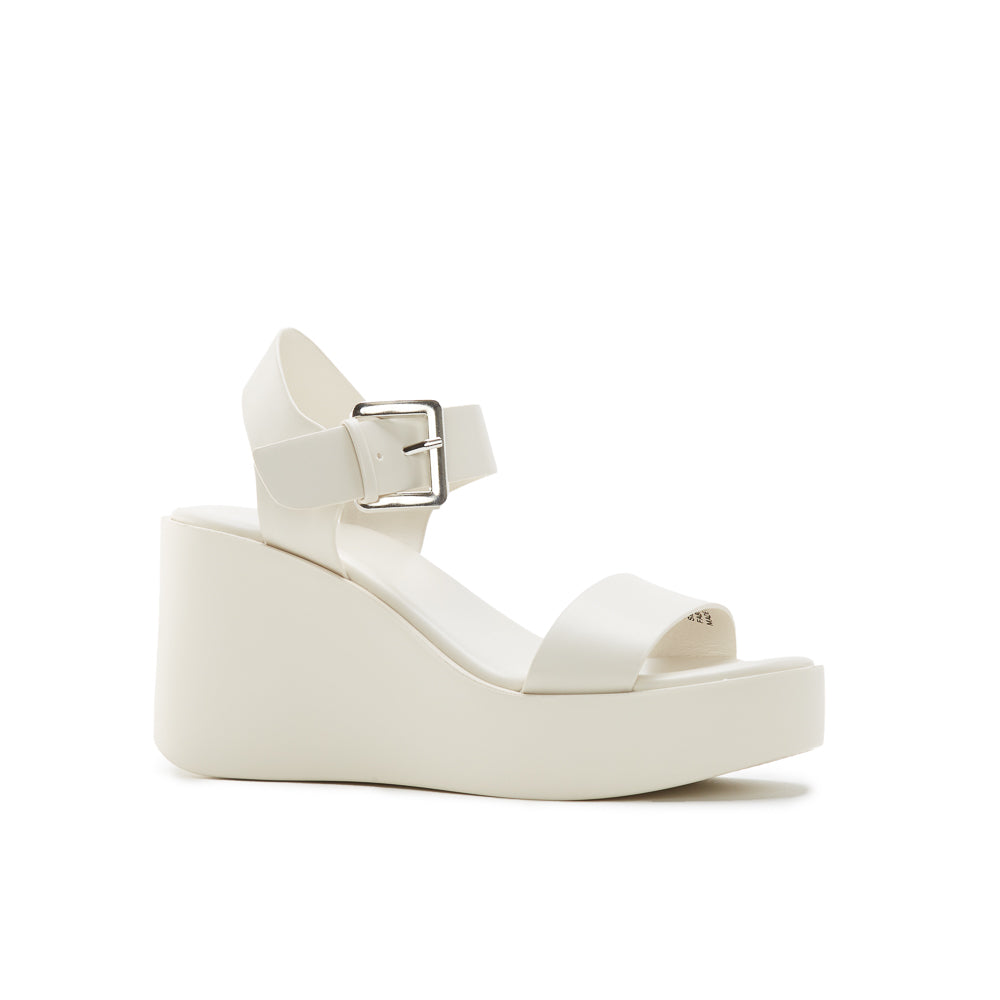 Yellow Shoes | Womens-Sandals-Casual-High Wedge/Ankle strap | MALIBU |