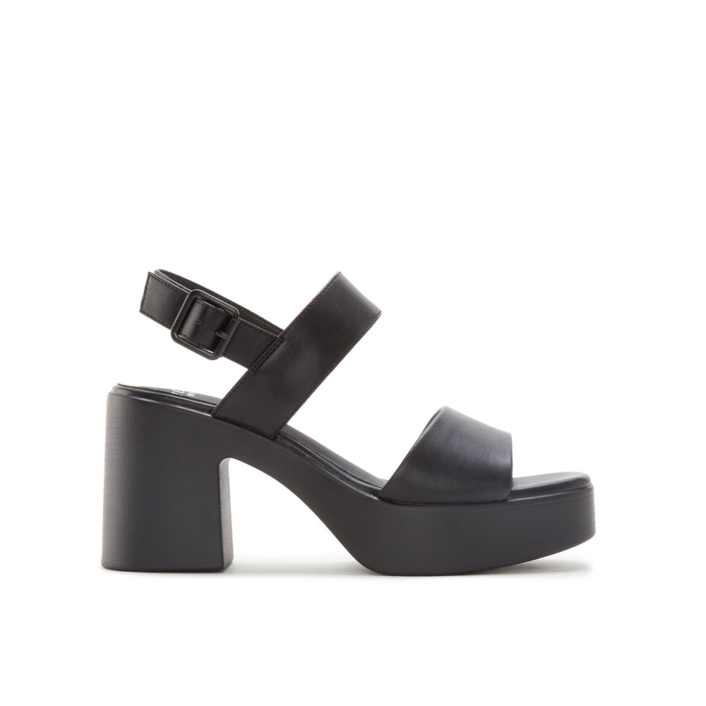Yellow Shoes | Womens-Sandals-Dress-Low Platform/Ankle strap | NAOMIE |