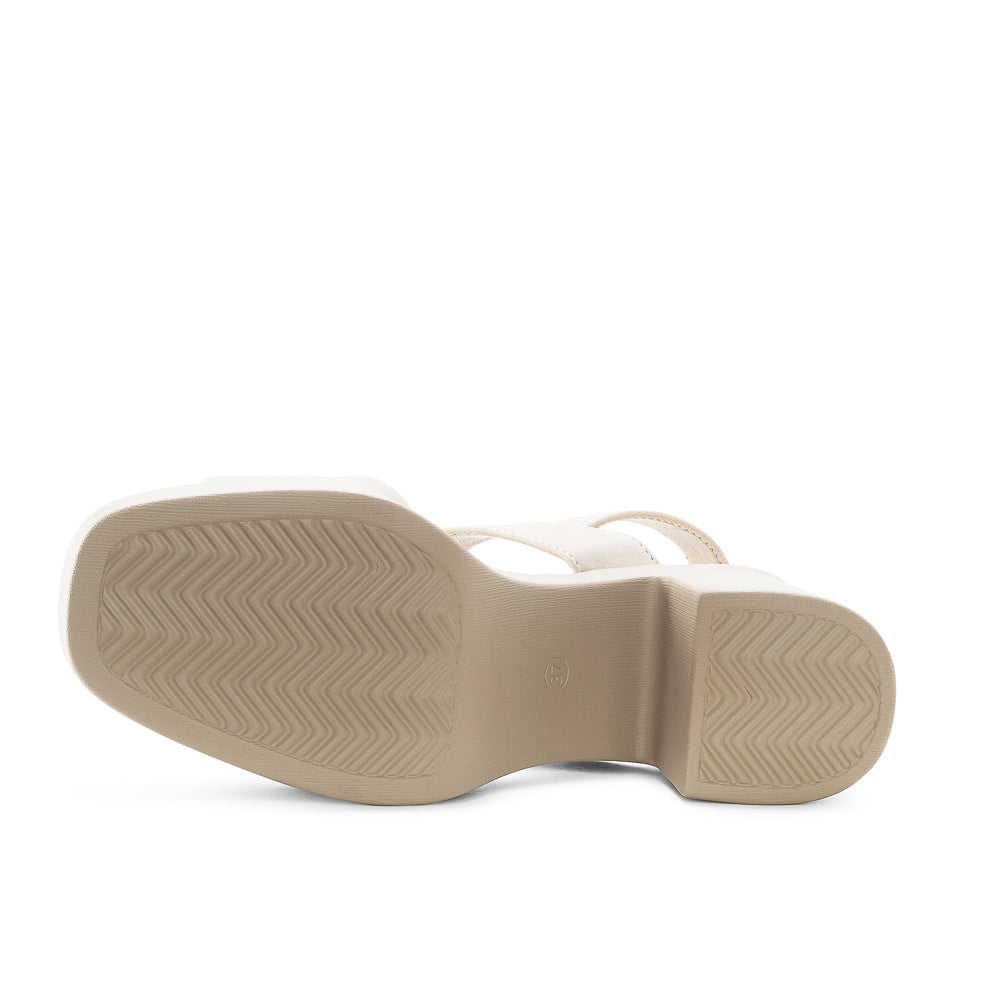 Yellow Shoes | Womens-Sandals-Dress-Low Platform/Ankle strap | NAOMIE |