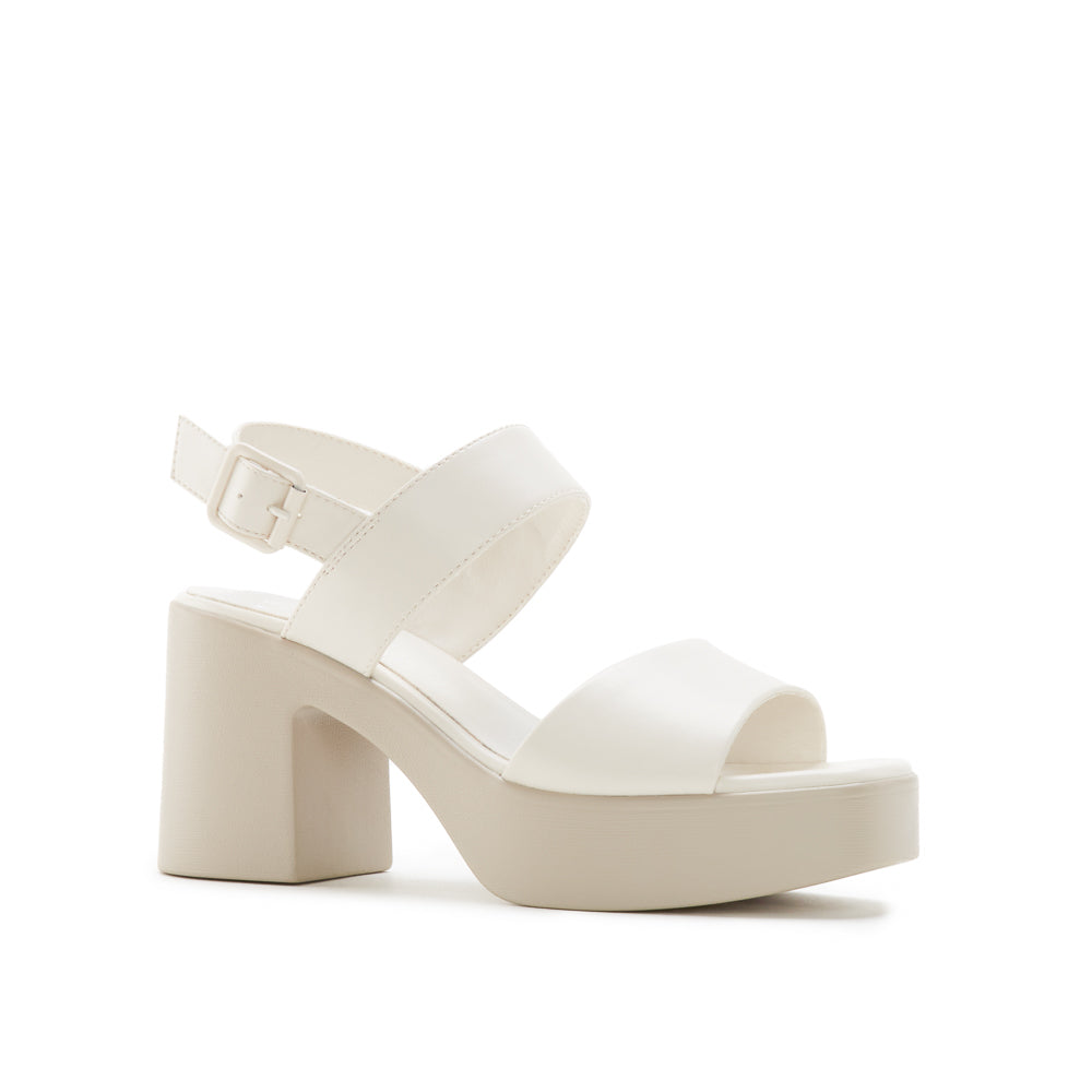 Yellow Shoes | Womens-Sandals-Dress-Low Platform/Ankle strap | NAOMIE |