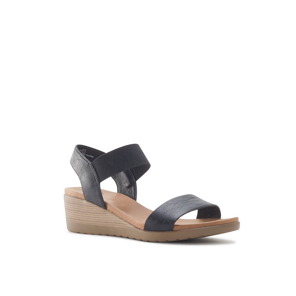 Yellow Shoes | Womens-Sandals-Comfort-Med Wedge/Ankle strap | TAMMY |