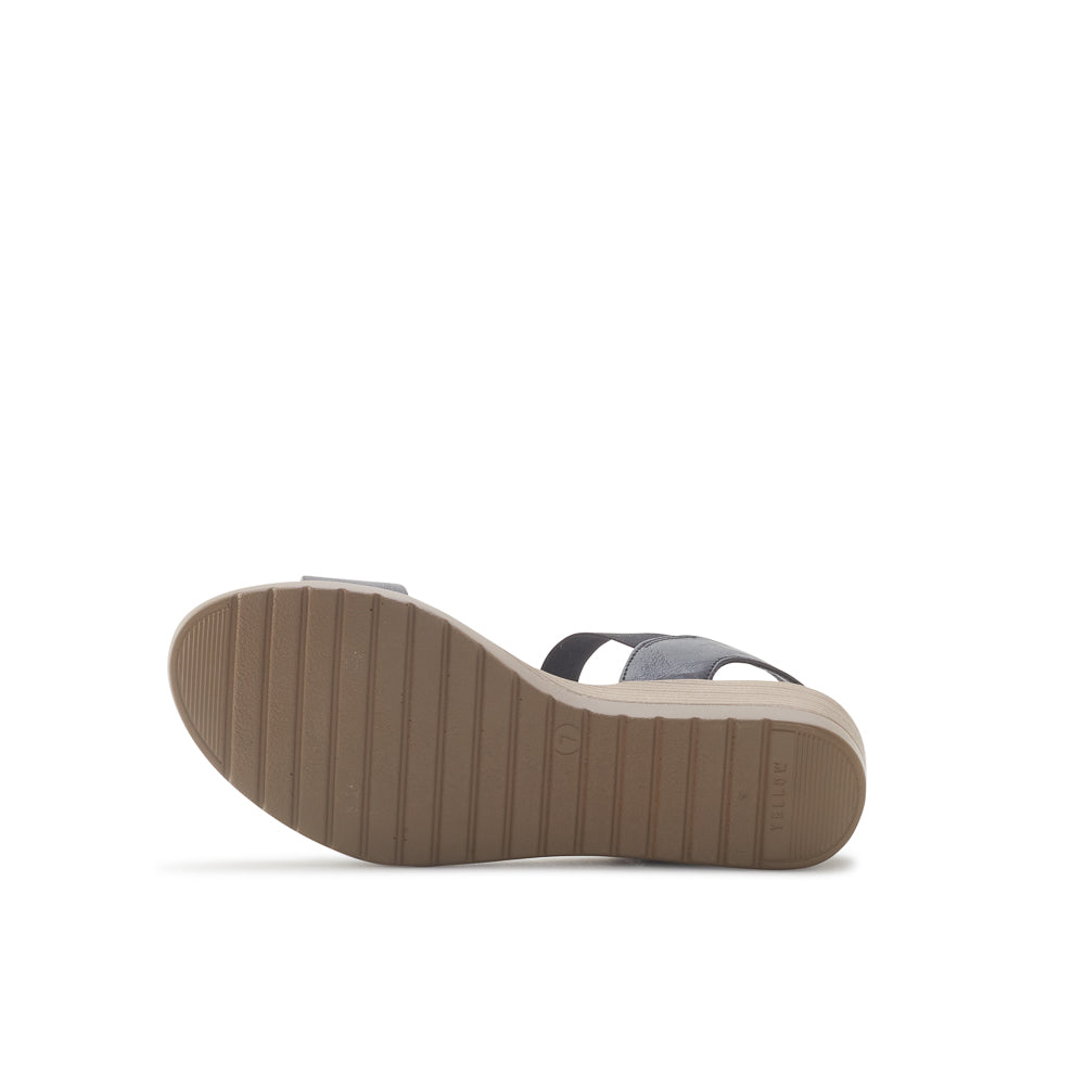 Yellow Shoes | Womens-Sandals-Comfort-Med Wedge/Ankle strap | TAMMY |