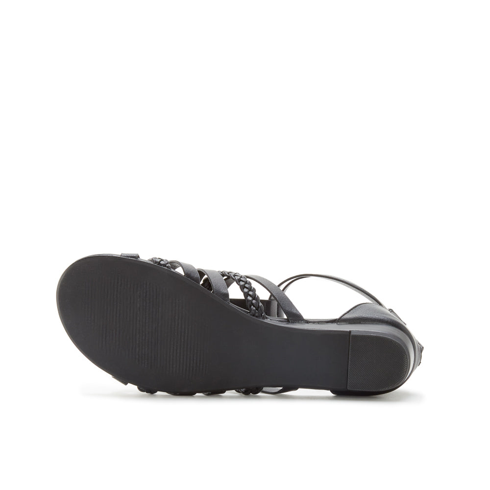 Yellow Shoes | Womens-Sandals-Casual-Low Wedge/Ankle strap | SERENNA |