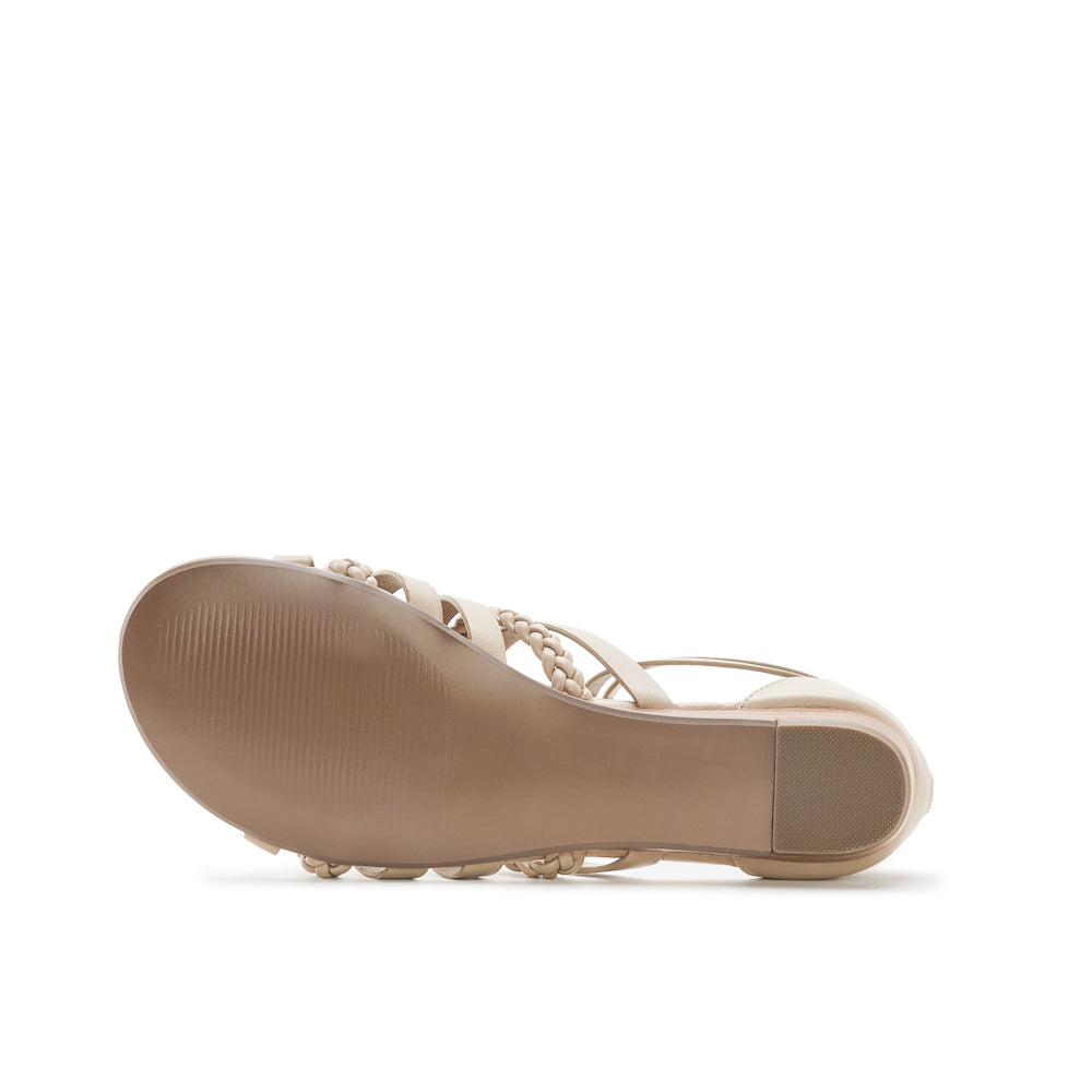 Yellow Shoes | Womens-Sandals-Casual-Low Wedge/Ankle strap | SERENNA |