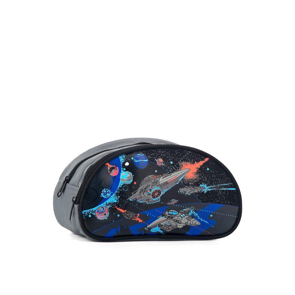 Yellow Shoes | Kids Pencil Cases | Accessories | LOUIS GARNEAU | SPACE 2 COMPARTMENTS PENCIL CASE | 120965-05