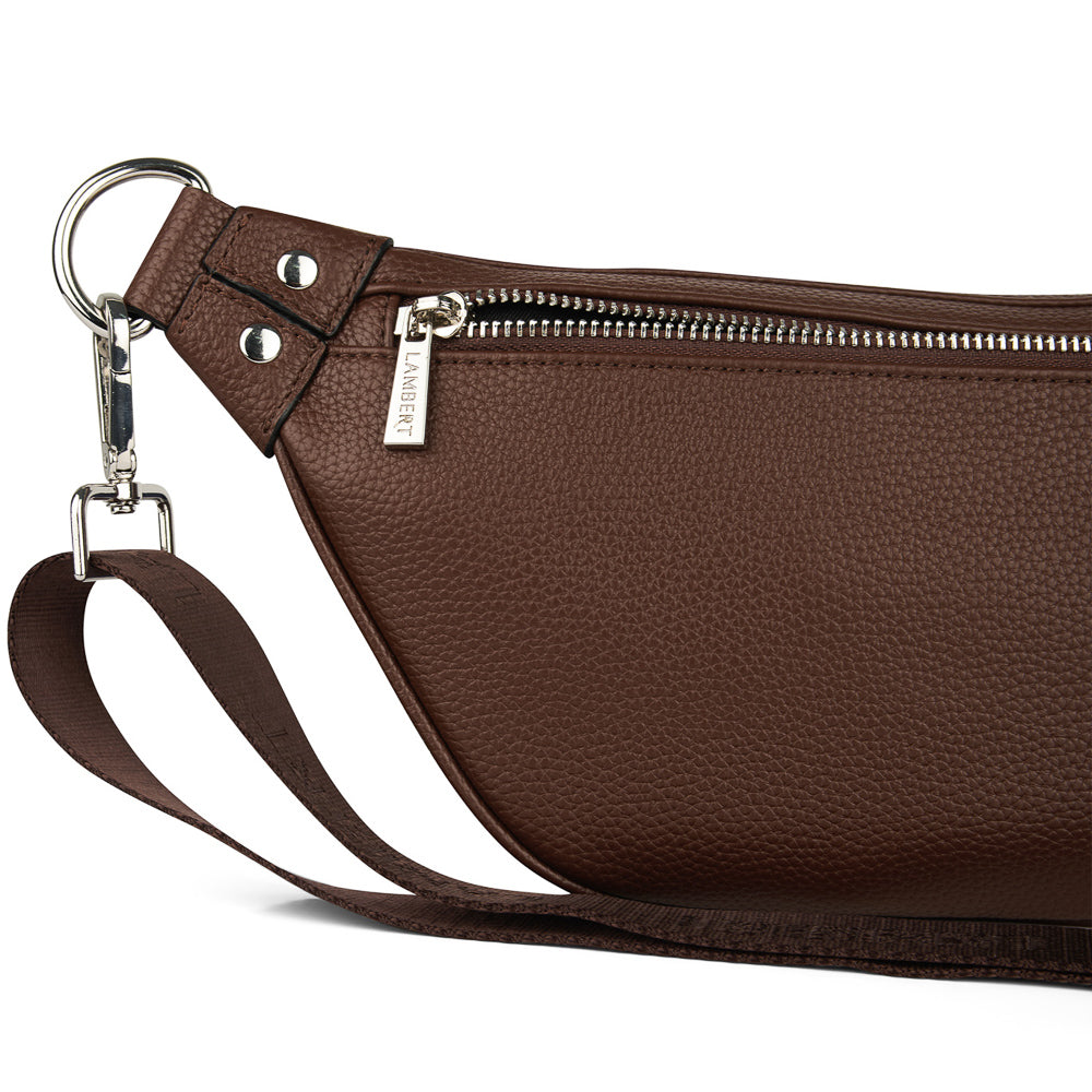 121159-10-SARAHCHOCOLATE-06-LAMBERT | THE SARAH-Women's Handbags | Accessories-Lambert-Yellow Shoes