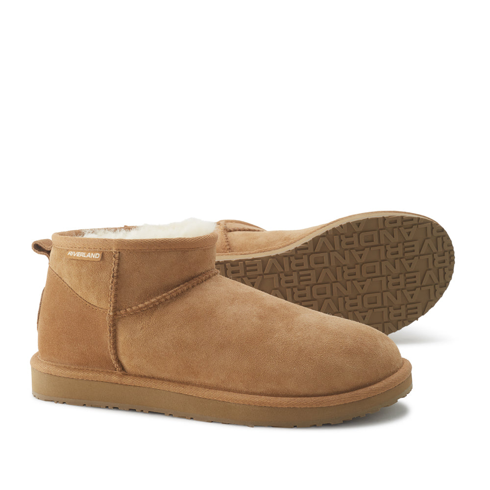 Yellow Shoes | Womens-Winter Boots-Casual-Low Shaft & Flat Heel | LEGEND H2O - RIVERLAND |