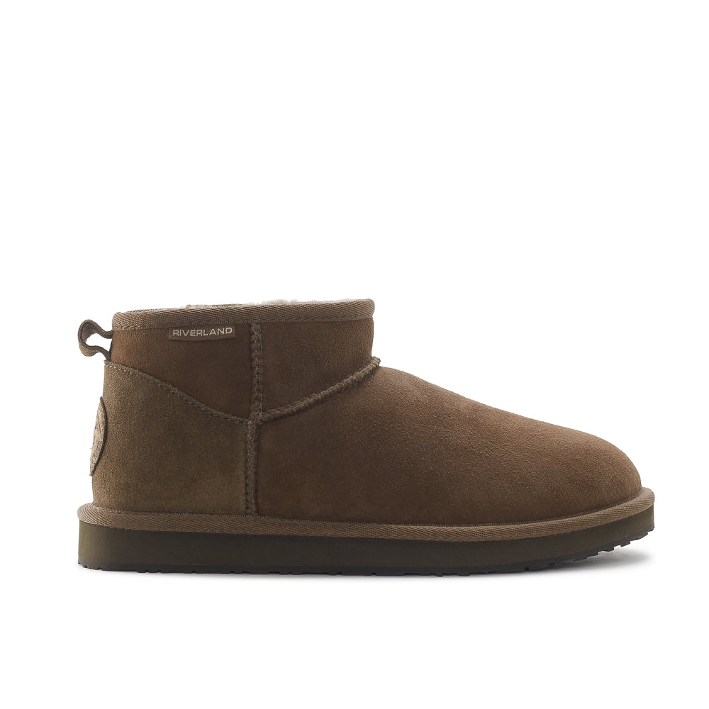 Yellow Shoes | Womens-Winter Boots-Casual-Low Shaft & Flat Heel | LEGEND H2O - RIVERLAND |