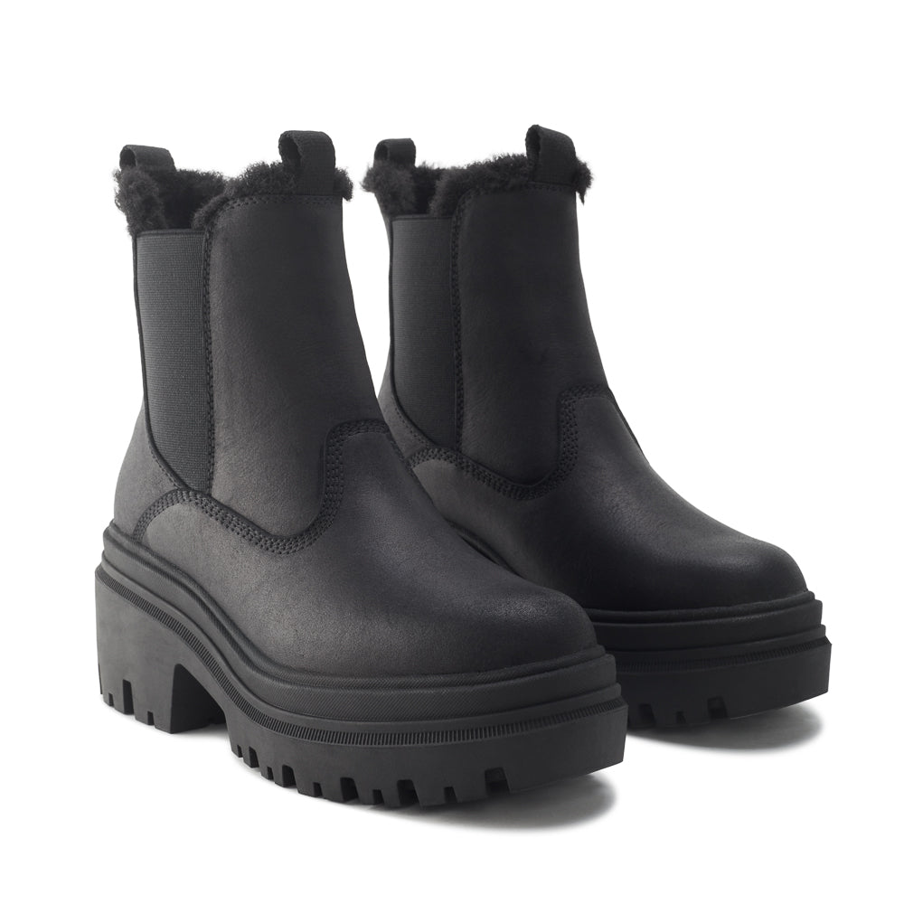 Yellow Shoes | Womens-Winter Boots-Casual-Med Shaft & Med Heel | LARGOT |