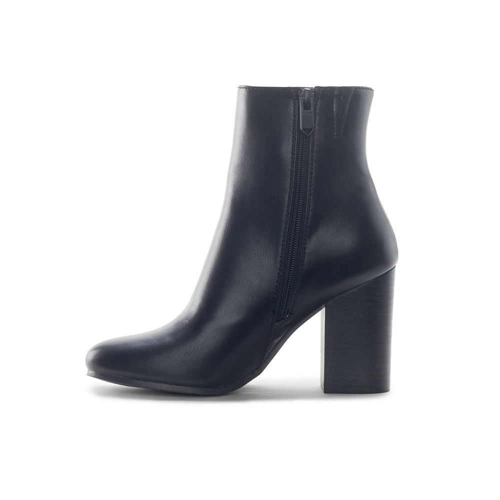 Yellow Shoes | Womens-Light Boots-Dress-Low Shaft & Med Heel | JENNYFER II |