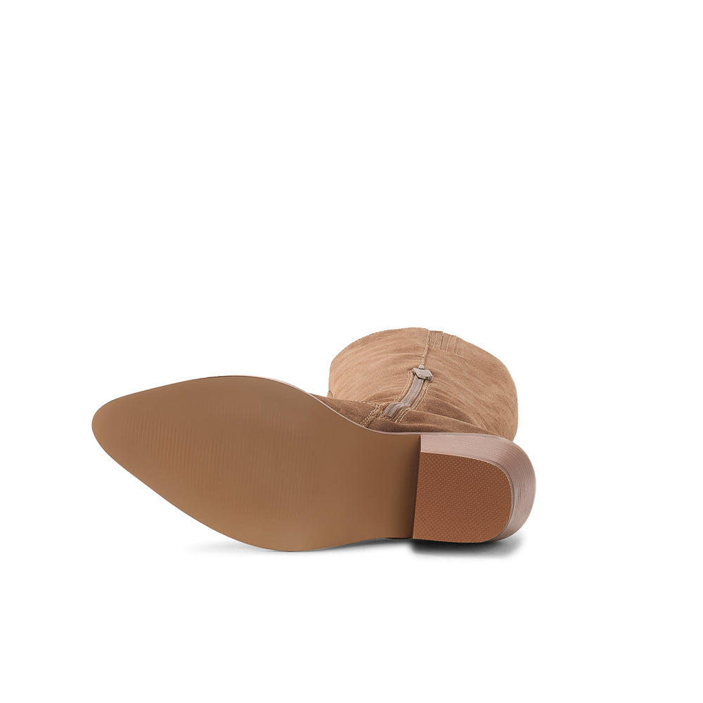 121233-25-DAKOTAH-05-DAKOTAH-Women's Fashion Light Boots-Yellow-Yellow Shoes