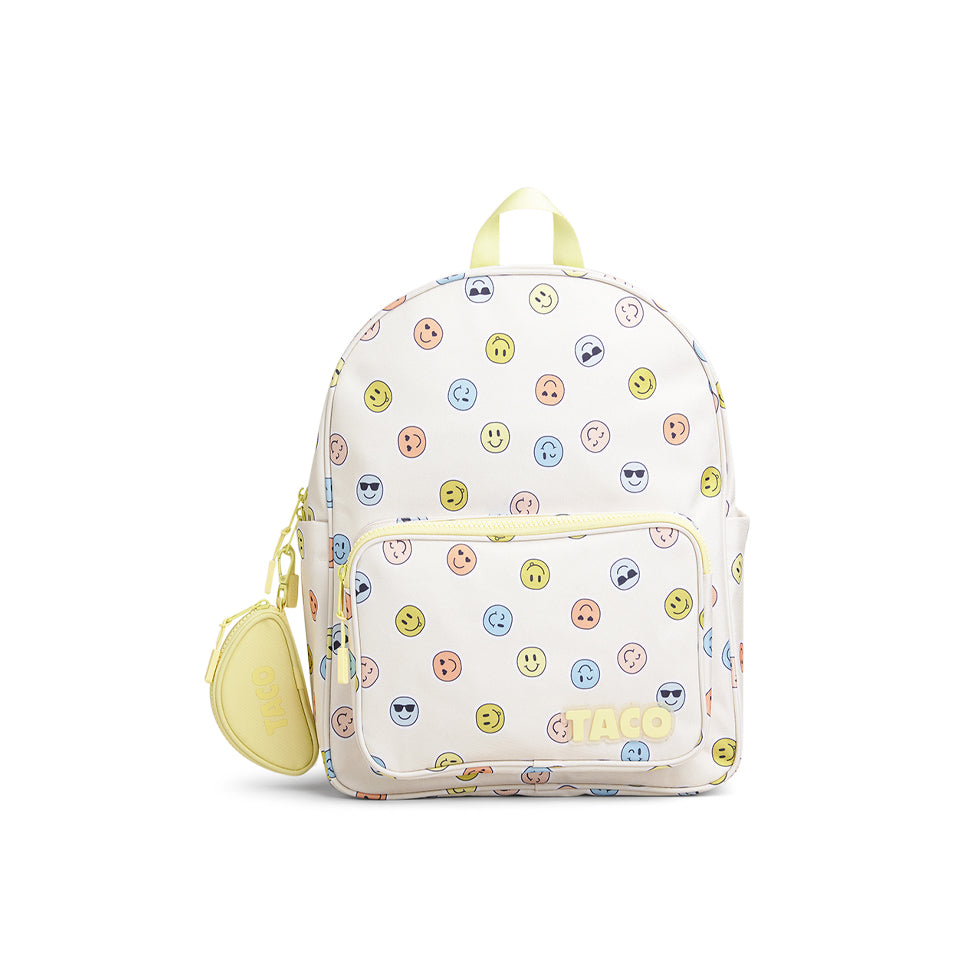 Yellow Shoes | Kids Backpacks | Accessories | TACO | SYDNEY SMILEY BACKPACK | 121248-21