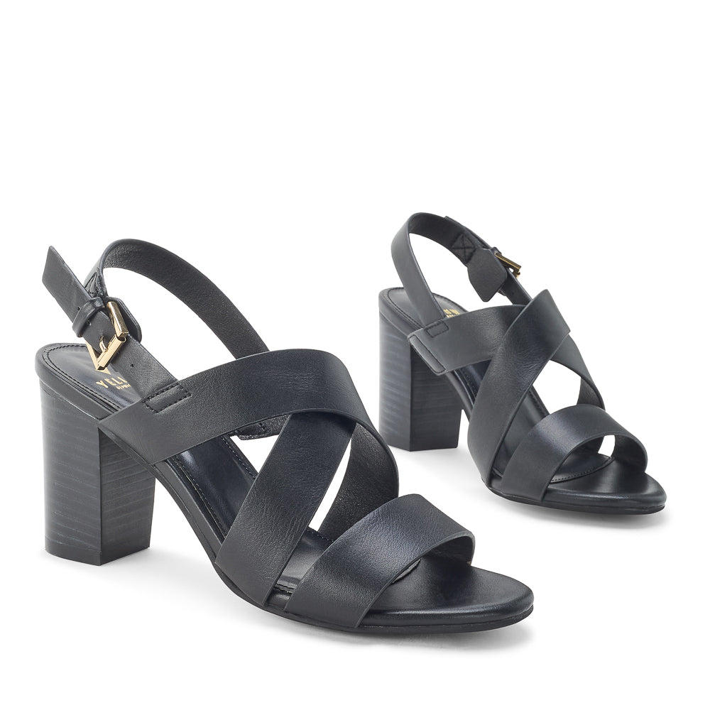 Yellow Shoes | Womens-Sandals-Dress-Med Heel/Ankle strap | CALISTA |