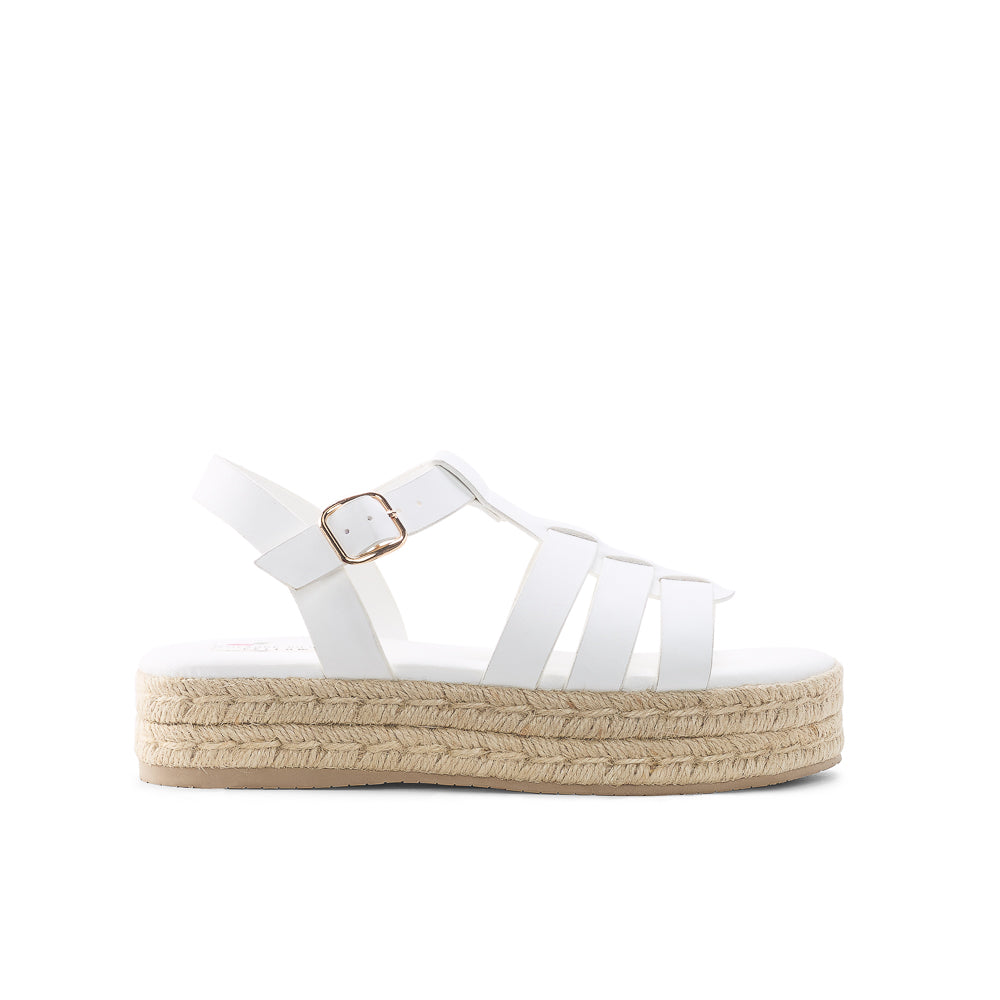Yellow Shoes | Womens-Sandals-Casual-Flat/Ankle strap | ASTER |