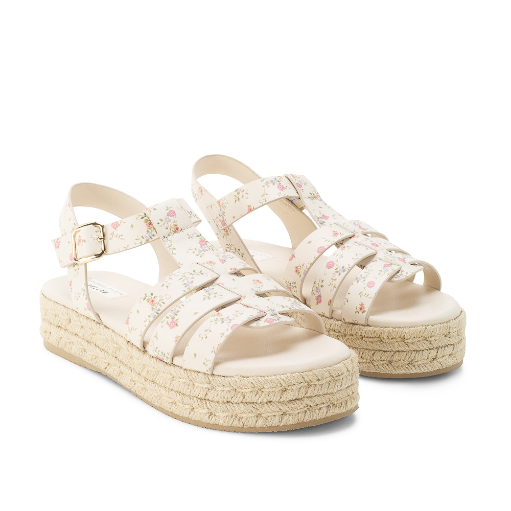 Yellow Shoes | Womens-Sandals-Casual-Flat/Ankle strap | ASTER |
