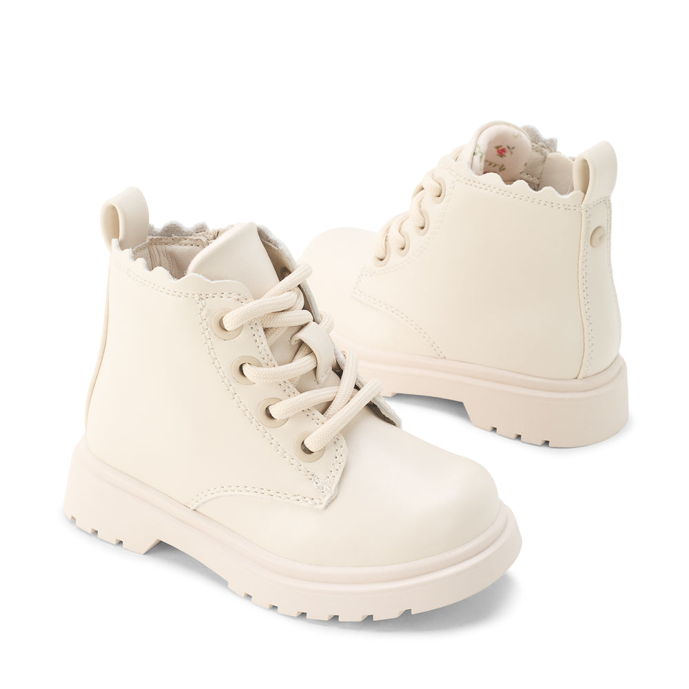 Yellow Shoes | Baby Booties | MARGUERITE MINI | 121888-21-MARGUERITE_MINI-02-MARGUERITE MINI-Baby Booties-Yellow-Yellow Shoes