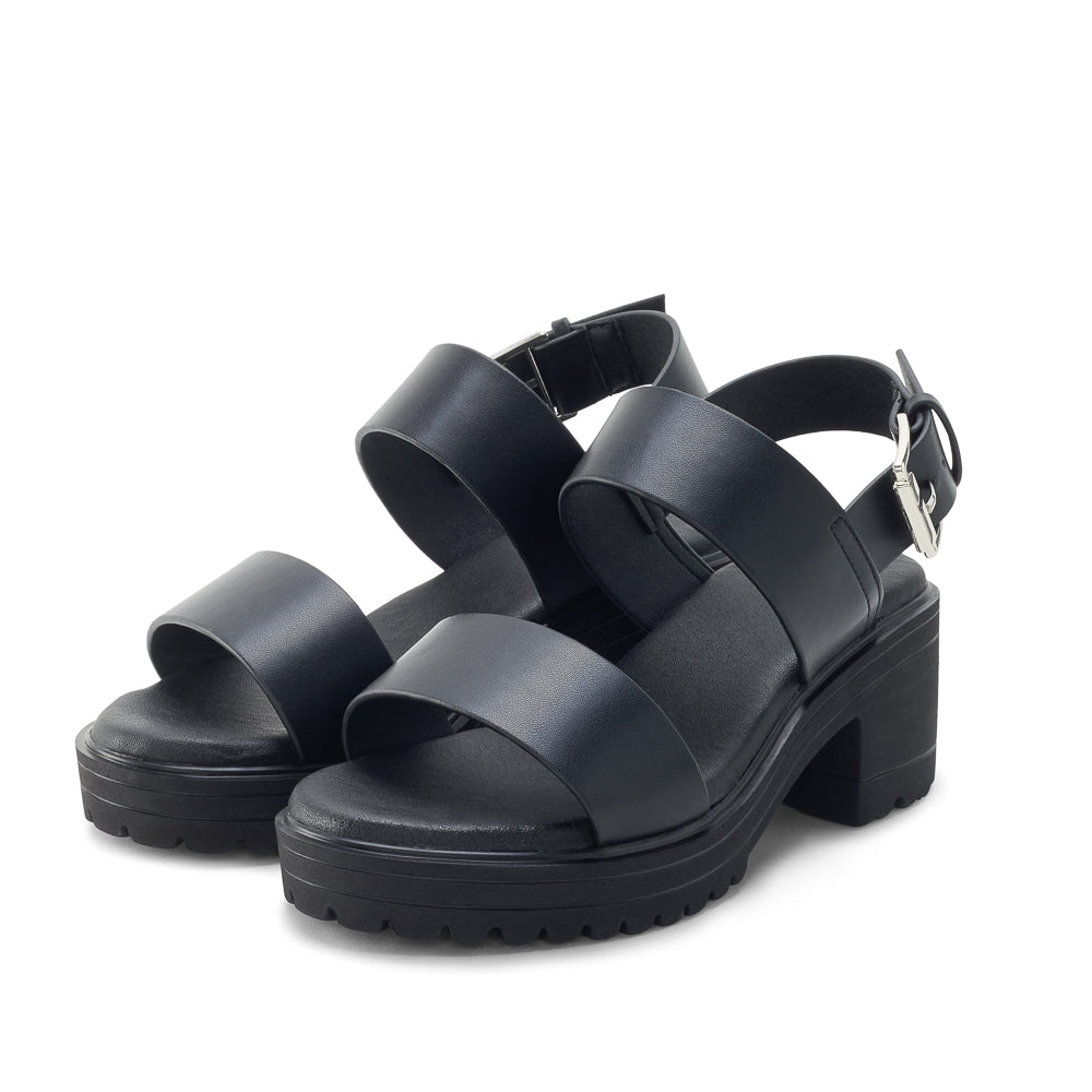 Yellow Shoes | Womens-Sandals-Casual-Med Heel/Ankle strap | LILIANE |