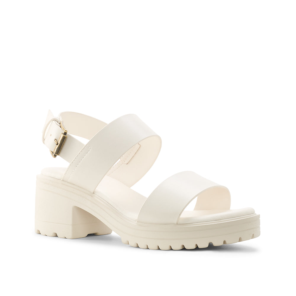 Yellow Shoes | Womens-Sandals-Casual-Med Heel/Ankle strap | LILIANE |