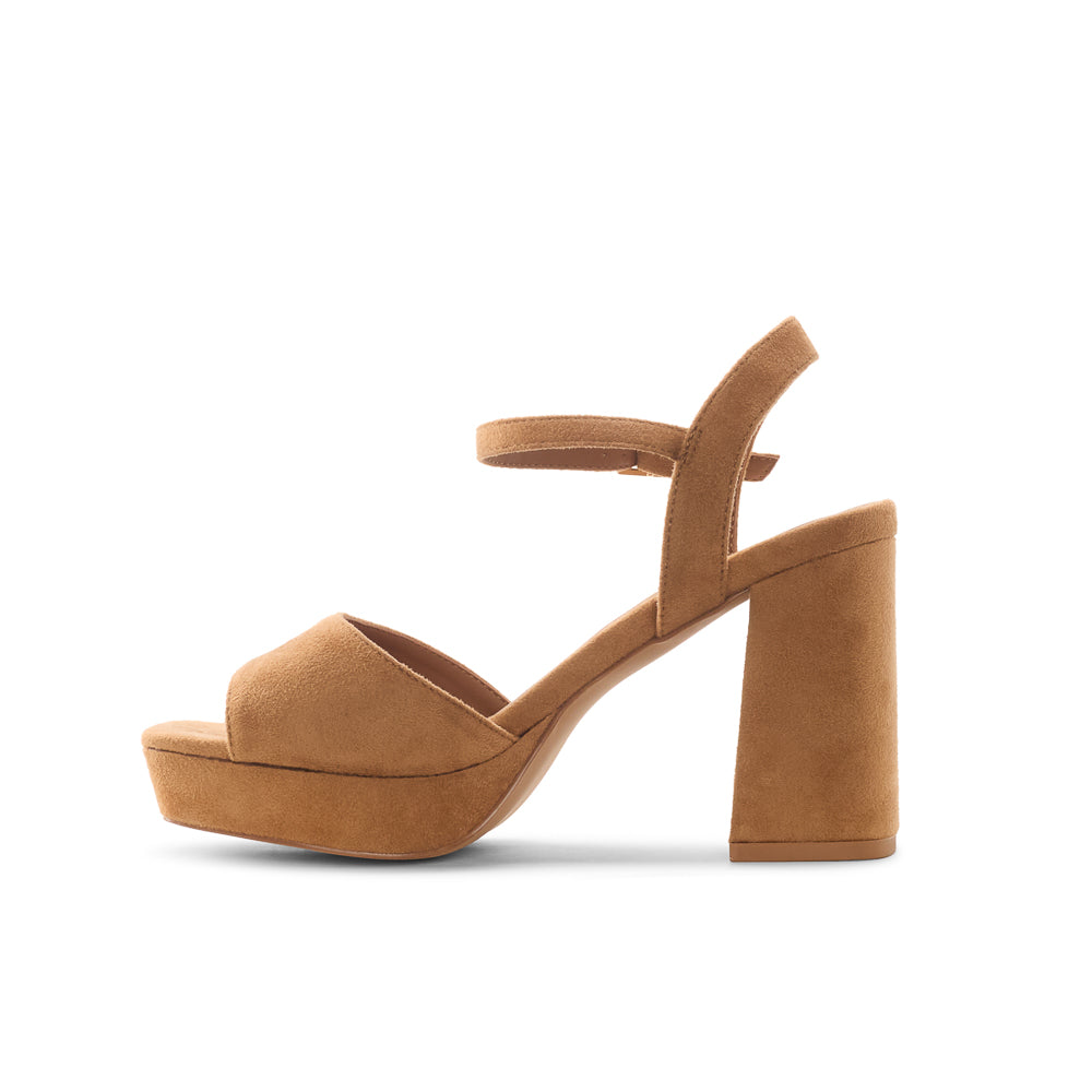 Yellow Shoes | Womens-Sandals-Dress-Low Platform/Ankle strap | LONDRES |