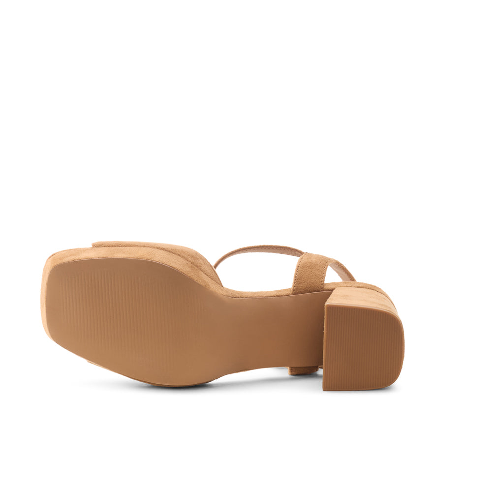 Yellow Shoes | Womens-Sandals-Dress-Low Platform/Ankle strap | LONDRES |