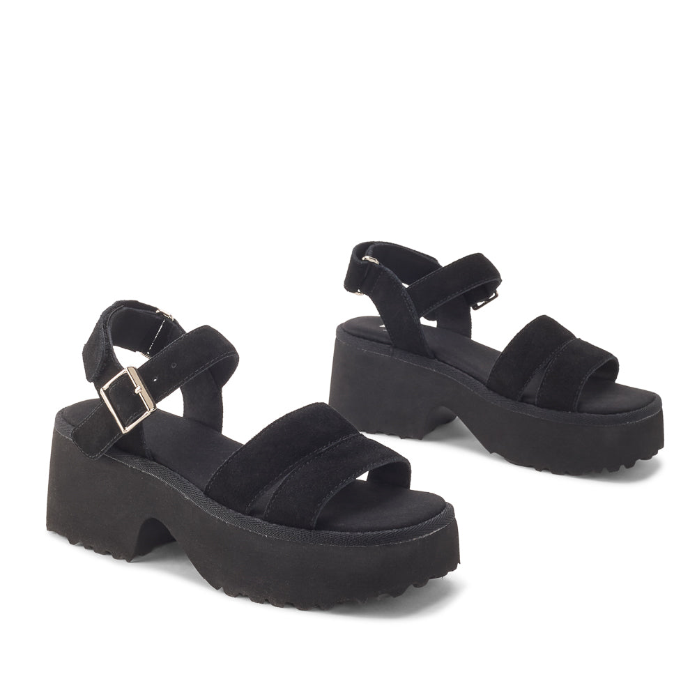 Yellow Shoes | Womens-Sandals-Casual-Med Heel/Ankle strap | SAVANA |