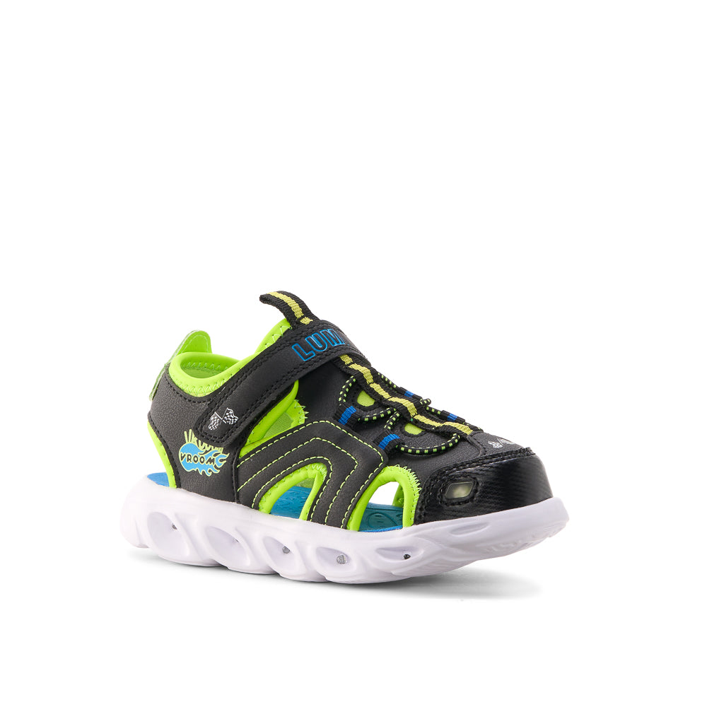 Yellow Shoes | Toddler Kids Sandals | VROOM | 122164-12-VROOM-03-VROOM-Toddler Kids Sandals-Yellow-Yellow Shoes