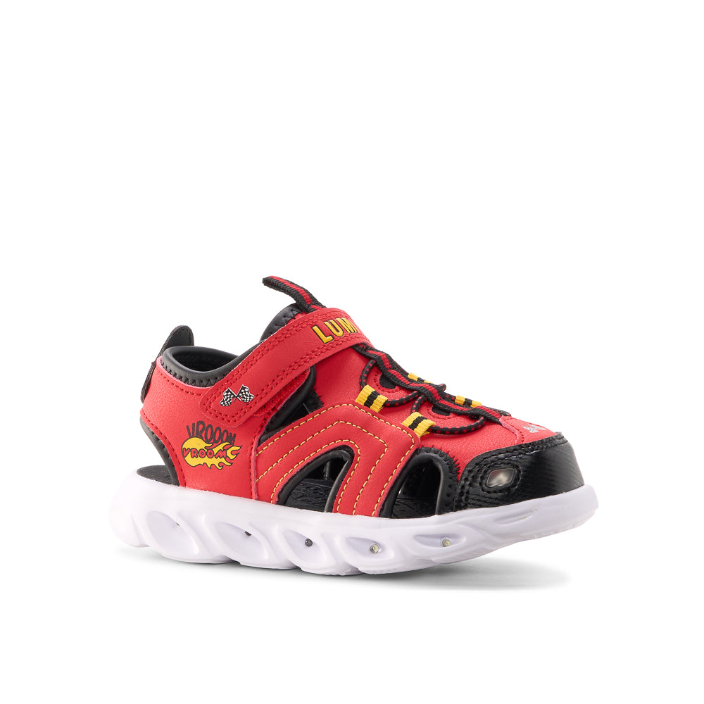 Yellow Shoes | Baby Sandals | VROOM MINI | 122165-55-VROOM_MINI-03-VROOM MINI-Baby Sandals-Yellow-Yellow Shoes