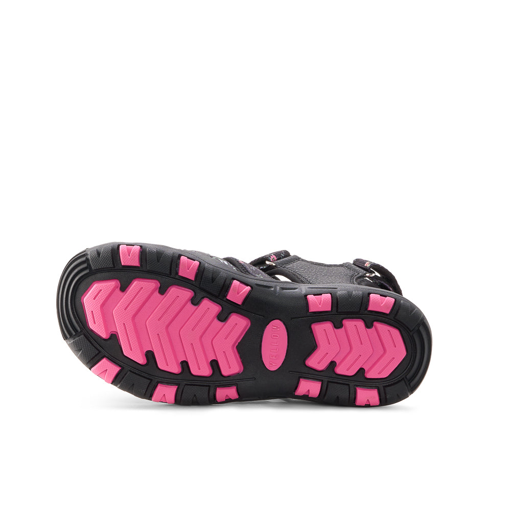 Yellow Shoes | Junior Kids Sandals | HERA JR-F | 122205-04-HERA_JRF-05-HERA JR-F-Junior Kids Sandals-Yellow-Yellow Shoes