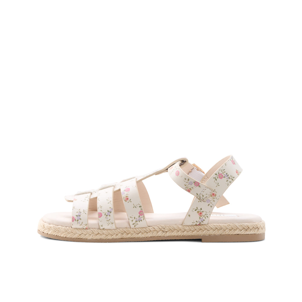 Yellow Shoes | Junior Kids Sandals | ASTER JR | 122214-71-ASTER_JR-04-ASTER JR-Junior Kids Sandals-Yellow-Yellow Shoes