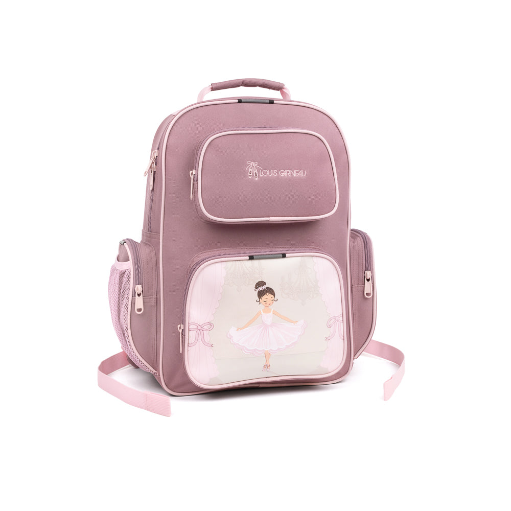 Yellow Shoes | Kids Backpacks | Accessories | LOUIS GARNEAU | BALLET SCHOOL BAG | 122296-68-LG_BALLET_SAC_A_DOS_A_4_POCHETTES-01-8858800033-LOUIS GARNEAU | BALLERINA 4-POCKET BACKPACK-Kids Backpacks | Accessories-LOUIS GARNEAU-Yellow Shoes