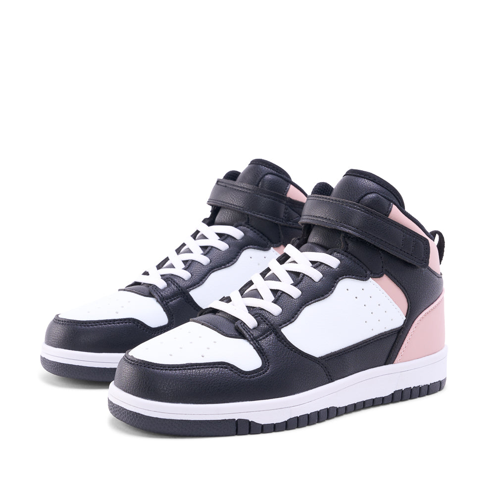 Yellow Shoes | Junior Kids Athletic Shoes | URBAINE JR F MID LUXE | 122473-57-URBAINE_JR_F_MID_LUXE-02-URBAINE JR F MID LUXE-Junior Kids Athletic Shoes-Yellow-Yellow Shoes