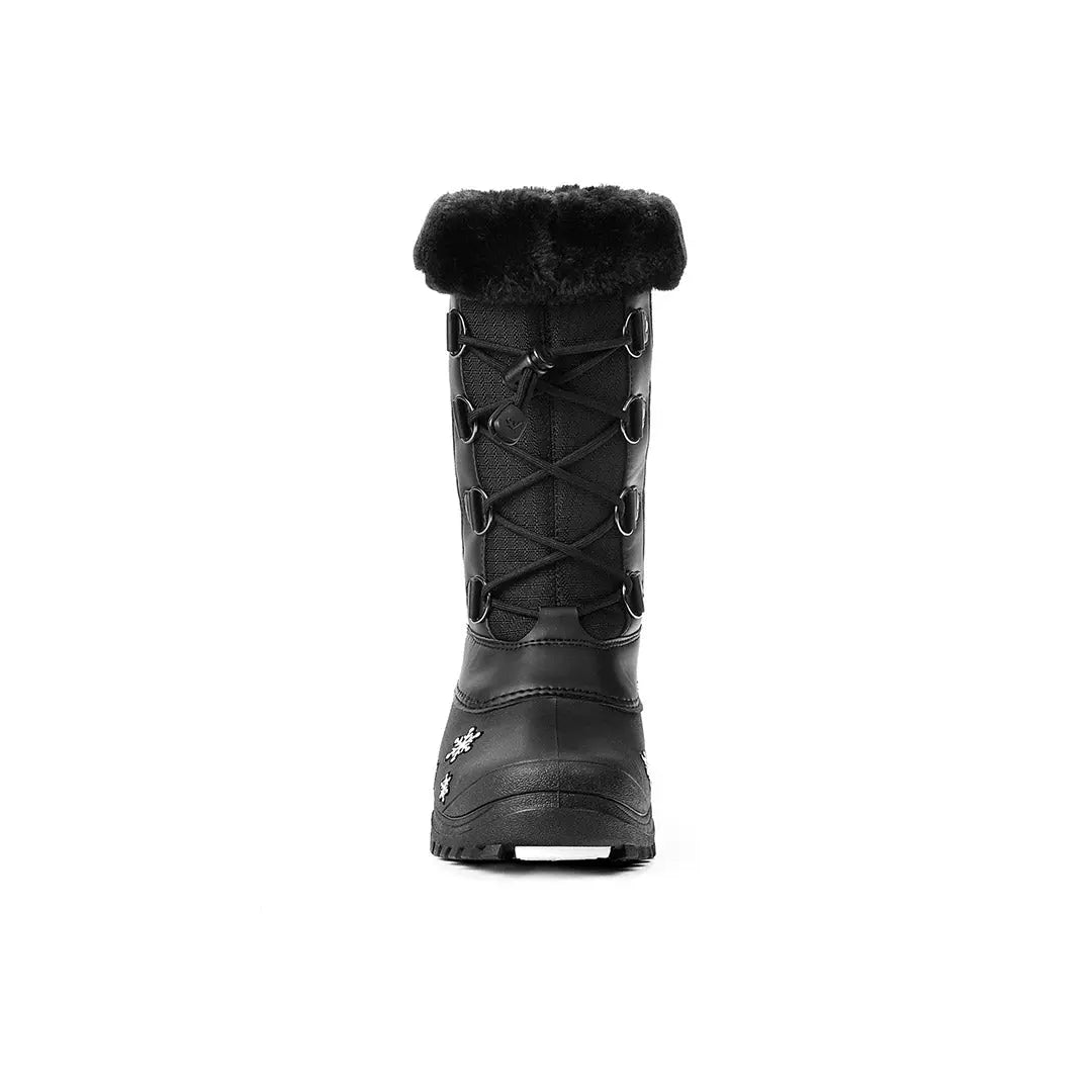 Yellow Shoes | Missy-Winter Boots-Snow Sports-Feltpack | Snowflakes | 105446-01-snowflakes-2-Snowflakes-Junior Kids Winter Boots-Baffin-Yellow Shoes