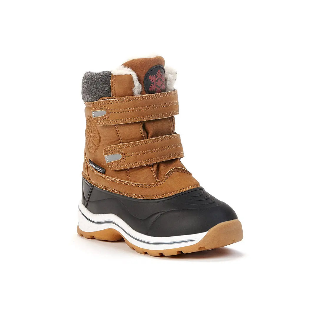 Yellow Shoes | Toddler-Winter Boots-Boys-Nylon | Chill | 105551-30-chill-1_29ce4306-dcfc-4d8f-b495-b7c1e27df7fb-Chill-Toddler Kids Winter Boots-Riverland-Yellow Shoes