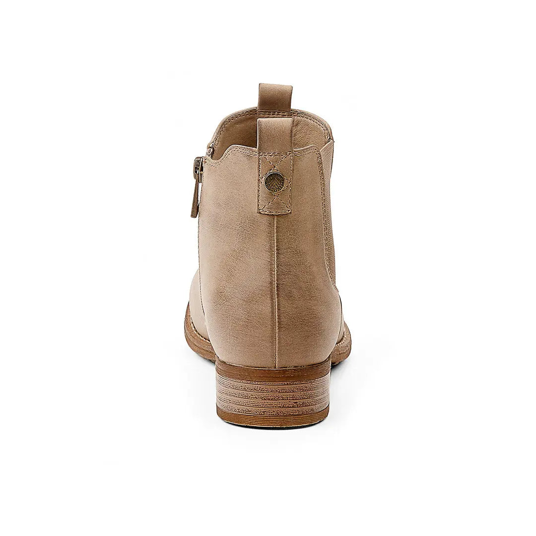 105632-25-docks-4-Docks-Women's Fashion Light Boots-chelsee girl-Yellow Shoes