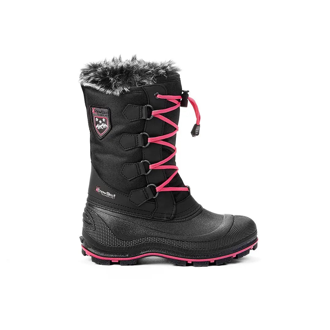 Yellow Shoes | Junior Kids Winter Boots | Snow Crystal | 105642-57-snowcrystal_69d53358-ff93-4b1b-8d07-080e8a5ddbfc-1498900038-Snow Crystal-Junior Kids Winter Boots-Snow Blast-Yellow Shoes