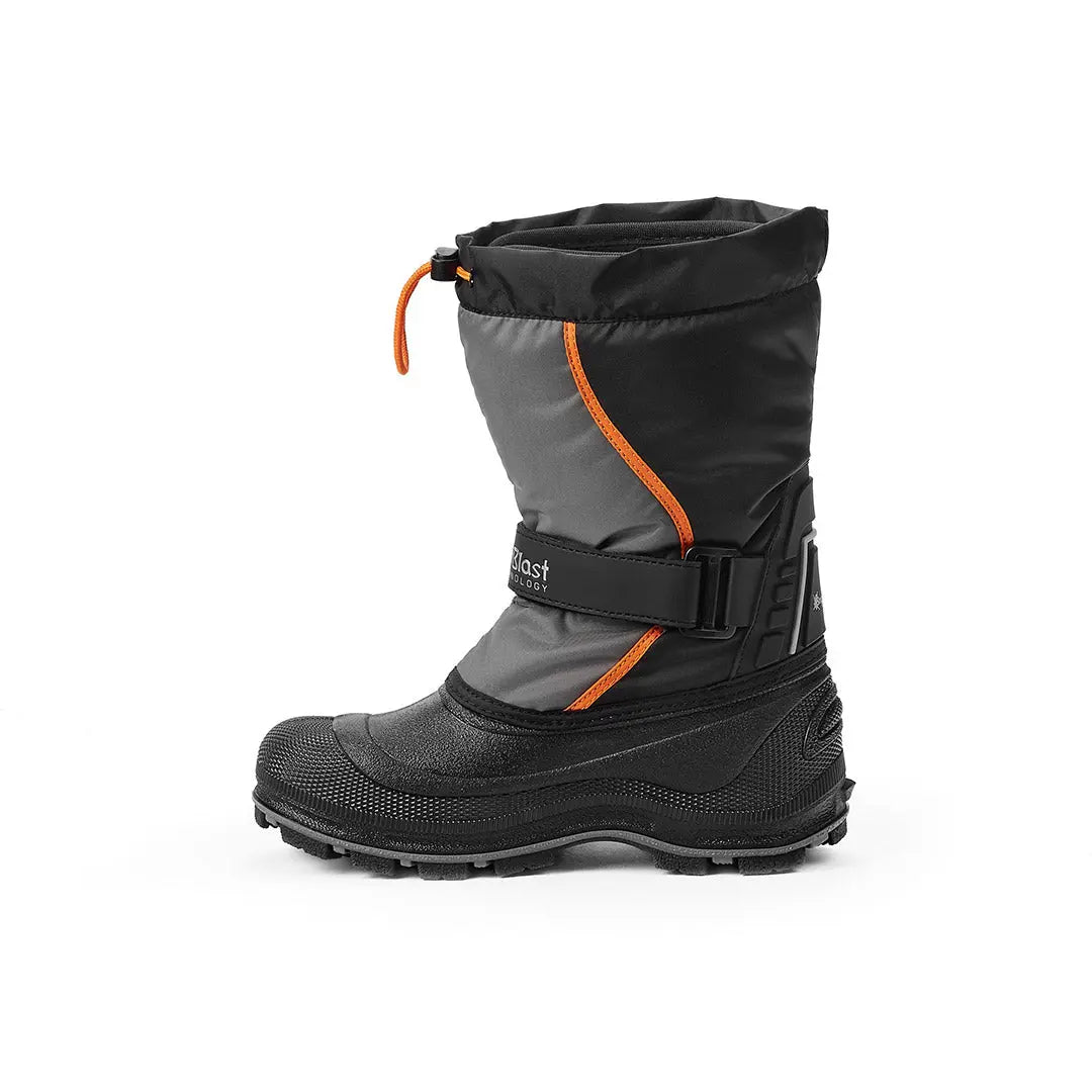 Yellow Shoes | Junior Kids Winter Boots | Wintertime | 105649-15-wintertime-3-Wintertime-Junior Kids Winter Boots-Snow Blast-Yellow Shoes