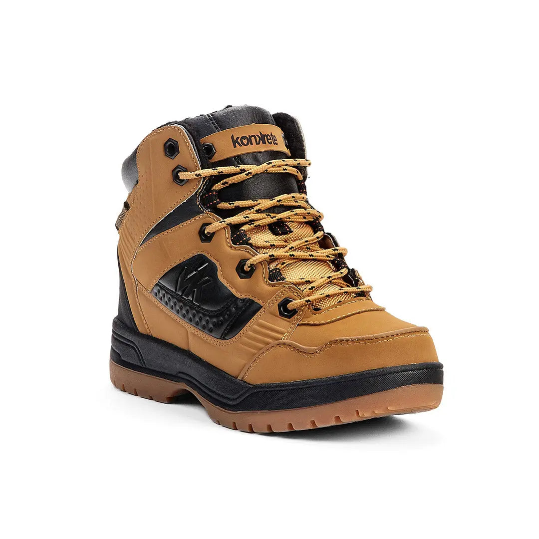 Yellow Shoes | Junior Kids Winter Boots | Hawk jr 2.0 | 105677-66-hawkjr2.0-1-Hawk jr 2.0-Junior Kids Winter Boots-Konkrete-Yellow Shoes