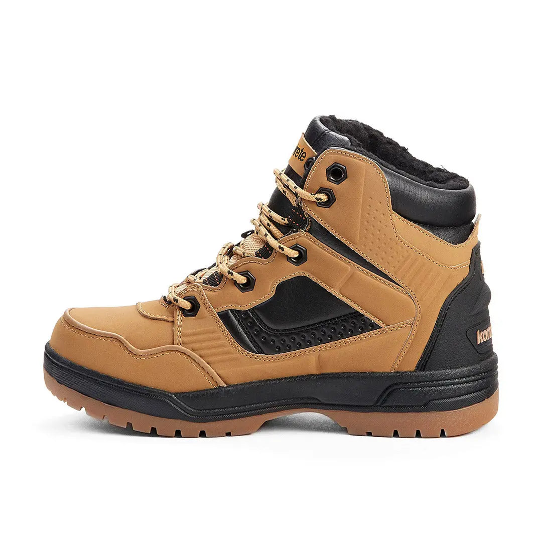 Yellow Shoes | Junior Kids Winter Boots | Hawk jr 2.0 | 105677-66-hawkjr2.0-3-Hawk jr 2.0-Junior Kids Winter Boots-Konkrete-Yellow Shoes