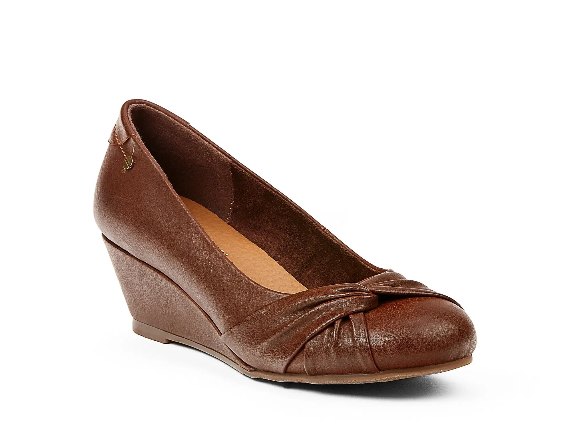 Yellow Shoes | Womens-Shoes-Dress-Wedge-Low | Cancan | 105843-31-cancan-1-Cancan-shoes-CHELSEE GIRL-Yellow Shoes