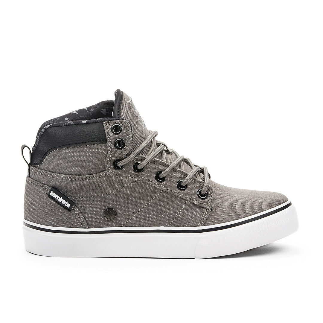 Yellow Shoes | Boys-Athletic-Skate-High Cut | Bones | 106761-05-bones-1618400038-Bones-Junior Kids Athletic Shoes-Konkrete-Yellow Shoes