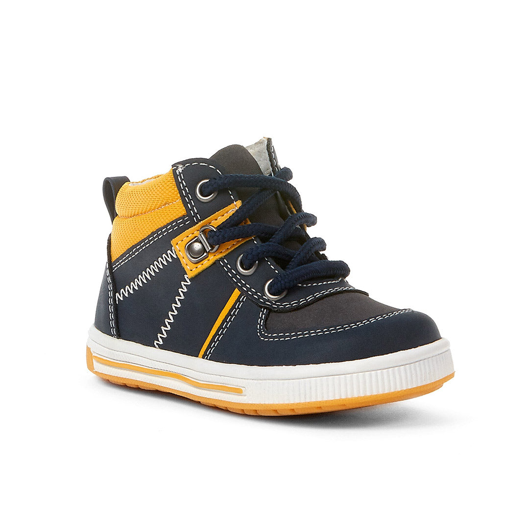 Yellow Shoes | Baby-Bootie-Boys-Laced | Cadman | 107715-43-cadman-1_2d2a72f2-9878-4e6a-abe5-cb09157d0460-Cadman-Baby Booties-Cocinella-Yellow Shoes