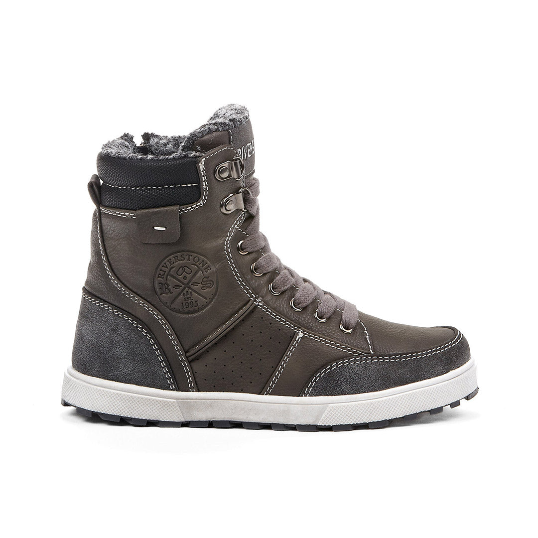 Yellow Shoes | Boys-Light Boots-Casual-Laced | Civilian Jr | 107723-05-civilianjr_63aa7e43-0b92-4009-b72e-4d23d6f260f5-1697500088-Civilian Jr-Junior Kids Fashion Light Boots-Riverstone-Yellow Shoes