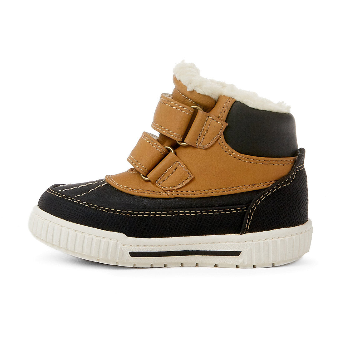 Yellow Shoes | Baby-Bootie-Boys-Laced | Janko | 107737-66-janko-3_cab3924e-74ba-4c58-9877-89e2a8a0d297-Janko-Baby Booties-Riverstone-Yellow Shoes