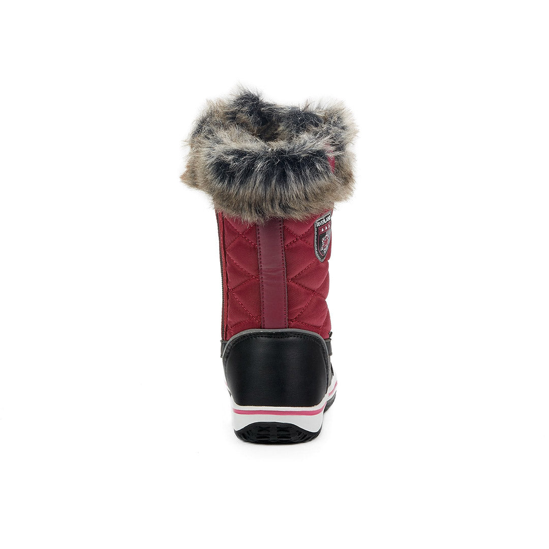 Yellow Shoes | Youth-Winter Boots-Girls-Laced | Chilly Yth | 107928-68-chillyyth-4-Chilly Yth-Toddler Kids Winter Boots-Riverland-Yellow Shoes