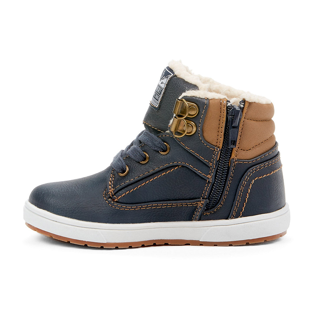 Yellow Shoes | Toddler-Bootie-Boys-Casual | Recorder Tdlr | 108007-43-recordertdlr-3_58e172a7-5608-408e-8634-fce92ad3ca7e-Recorder Tdlr-Toddler Kids Fashion Light Boots-Konkrete-Yellow Shoes
