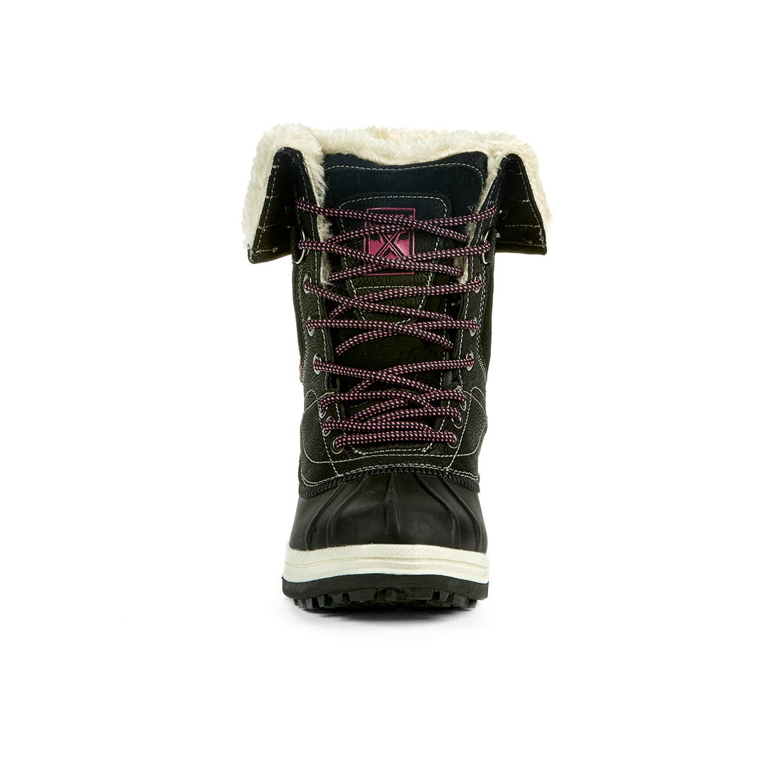 Yellow Shoes | Missy-Winter Boots-Casual-Wedge & Med. Shaft | Frostkiss | 108019-01-frostkiss-2_6b4b681e-cb97-482e-9ac7-552c43c8b915-Frostkiss-Junior Kids Winter Boots-Konkrete-Yellow Shoes