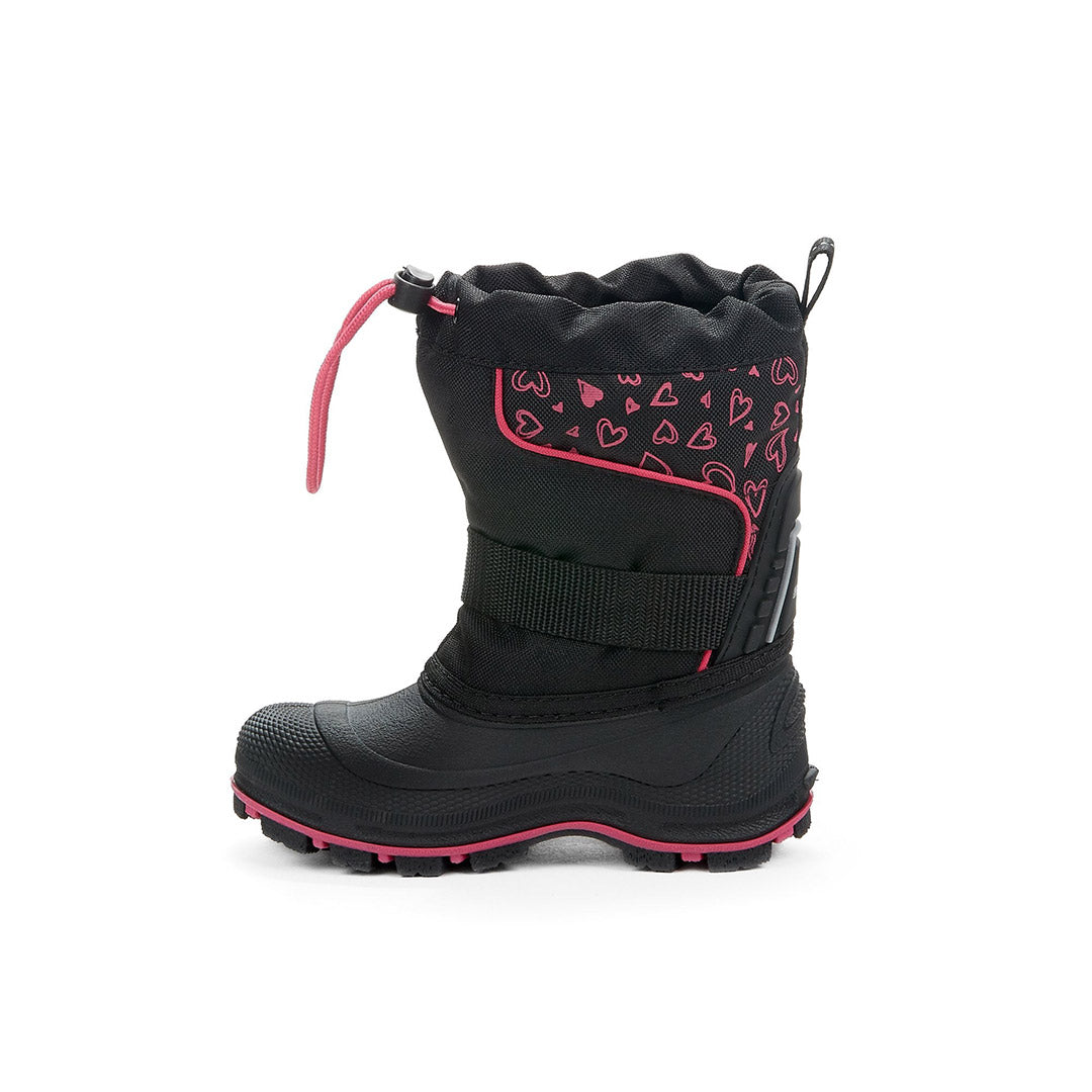 Yellow Shoes | Toddler-Winter Boots-Girls-Felt Pack | Ice Hearts | 108101-57-icehearts-3-Ice Hearts-Toddler Kids Winter Boots-Snowblast-Yellow Shoes