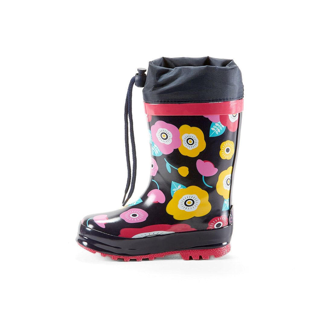 Yellow Shoes | Toddler-Rainwear-Girls-Lined Boot | Bloomy | 108864-43-bloomy-3-Bloomy-Toddler Kids Rain Boots and Rainwear-MISS CHELSEE-Yellow Shoes